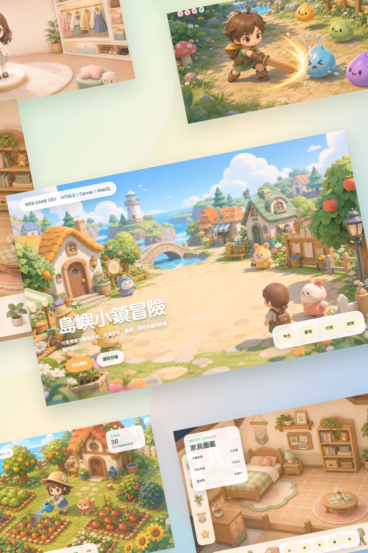 網頁遊戲開發方案
